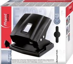 Діркопробивач металевий на 2 отв. ESSENTIALS METAL, 30/35л., чорний Maped MP.403411