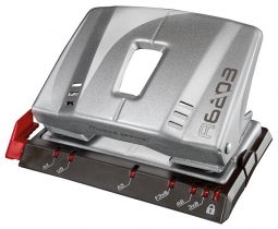 Діркопробивач металевий ергономічний на 2 отв. ADVANCED METAL, 20/25л., срібний Maped MP.620310