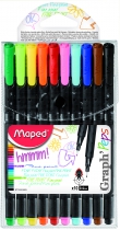 Набір із 10 лайнерів GRAPH PEPS 0,4мм Maped MP.749150