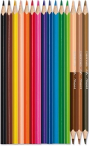 Карандаши цветные COLOR PEPS, 12 кругов Classic + 3 круга Duo Maped MP.832071