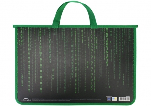 Портфель пластиковый А4 на молнии MAXI MX30052