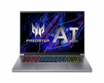 Ноутбук Acer Predator Triton Neo 16 PTN16-51 16" WQXGA, Intel U9-185H, 32GB, F1TB, NVD4060-8, Lin, серебристый NH.QSAEU.008