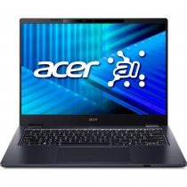 Ноутбук Acer TravelMate TMP414-55 14" WUXGA IPS, Intel U7-255U, 64GB, F1TB, UMA, Lin, синій NX.BH2EU.008