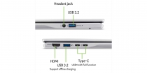 Ноутбук Acer Swift 14 AI SF14-61T 14" WUXGA IPS, AMD R9-365, 32GB, F1TB, UMA, Win11, серебристый NX.J1CEU.002