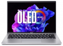 Ноутбук Acer Swift Go 14 SFG14-71 14" 2.8K OLED, Intel i7-13700H, 16GB, F1TB, UMA, Win11, серебристый NX.KF1EU.002