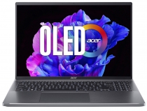 Ноутбук Acer Swift Go 16 SFG16-71 16 3.2K OLED, Intel i5-13500H, 16GB, F512GB, UMA, Win11, серый NX.KFGEU.002