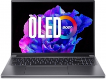 Ноутбук Acer Swift X SFX16-61G 16" 3.2K OLED, AMD R9-7940HS, 16GB, F1TB, NVD4050-6, Win11, серый NX.KFPEU.002
