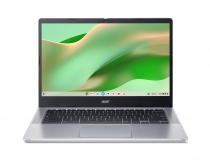 Ноутбук Acer Chromebook CB314-4H 14" FHD IPS, Intel i3-N305, 8GB, F512GB, UMA, ChromeOS, серебристый NX.KQDEU.003