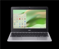 Ноутбук Acer Chromebook CB311-12H 11" IPS, Intel C N100, 8GB, F128GB, UMA, ChromeOS, сріблястий NX.KX1EU.001