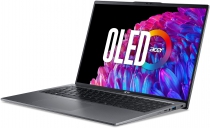 Ноутбук Acer Swift Go 16 SFG16-72 16" 3.2K OLED, Intel U5-125H, 16GB, F512GB, UMA, Lin, серый NX.KY9EU.001