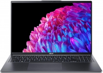 Ноутбук Acer Swift Go 16 SFG16-72 16" 3.2K OLED, Intel U5-125H, 16GB, F512GB, UMA, Lin, серый NX.KY9EU.001