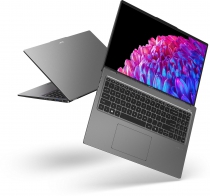 Ноутбук Acer Swift Go 16 SFG16-72 16" 3.2K OLED, Intel U5-125H, 16GB, F512GB, UMA, Lin, серый NX.KY9EU.001