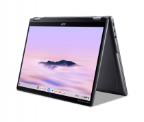 Ноутбук Acer Chromebook Plus Spin 514 CP514-4HN 14" WUXGA IPS Touch, Intel 3-100U, 8GB, F256GB, UMA, ChromeOS, сірий NX.KYQEU.001