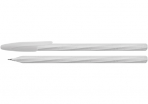 Ручка масляная OPTIMA SNOW 0,7 мм, пишет синим O15674