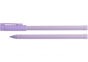 Ручка кулькова OPTIMA HYPE 0,7 mm. Корпус асорті пастель, пише синім O15695