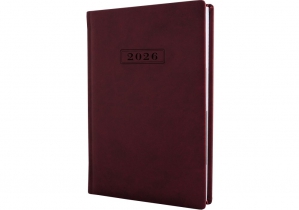 Щоденник датований, VIVELLA, бордо, А5 OPTIMA O25230-18