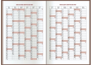 Щоденник датований, STRIPE, чорний, А5, м'яка обкладинка OPTIMA O25285-01