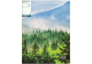 Папка А4 з 30 файлами Optima "Nature of Ukraine", асорті O32126