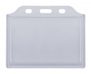 Бейдж горизонтальний Optima, ABS+PVC, 85х54 мм O45625