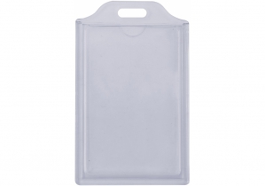 Бейдж вертикальний Optima, ABS+PVC, 74х105 мм O45628