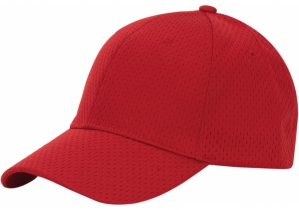 Кепка 6-и панельна Optima promo PROFI polyester, червона O98605-03