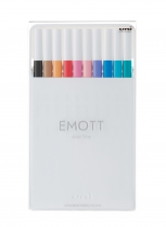 Лайнер uni EMOTT 0.4мм fine line, Soft Pastel Color, 10 кольорів Uni PEM-SY/10C.02SPC