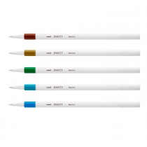 Лайнер uni EMOTT 0.4мм fine line, Island Color, 5 цветов Uni PEM-SY/5C.04IC