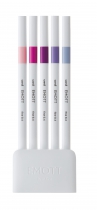 Лайнер uni EMOTT 0.4мм fine line, Floral Color, 5 кольорів Uni PEM-SY/5C.07FC
