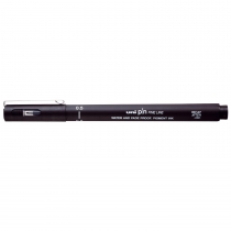 Лайнер uni PiN 0.5мм fine line, чорний Uni PIN05-200.Black