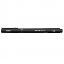 Лайнер uni PiN 0.6мм fine line, чорний Uni PIN06-200.Black