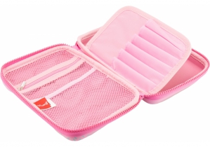 Пенал з тисненням, 1 відділення COOLFORSCHOOL QT-3993-Blue