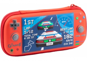 Пенал з тисненням, 1 відділення COOLFORSCHOOL QT-5628-Red