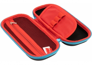 Пенал з тисненням, 1 відділення COOLFORSCHOOL QT-5698-Black