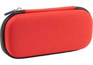 Пенал з металевою аплікацією, 1 відділення COOLFORSCHOOL QT-5794-Red