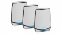 WiFi-система NETGEAR Orbi RBK853, AX6000, WiFi 6, MESH, 4xGE LAN, 1x2,5GE WAN, біл. кол. (3шт.) RBK853-100EUS