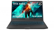 Ноутбук Dream Machines RG3050-15 15.6FHD IPS, Intel i5-12450H, 16GB, F1TB, NVD3050-4, DOS, чорний RG3050-15UA57