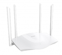 Маршрутизатор TENDA RX3 AX1800 WiF6, 1xGE WAN, 3xGE LAN, 4x6dBi