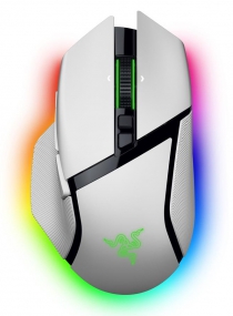 Миша Razer Basilisk V3 Pro 35K, RGB, USB-A/WL/BT, білий RZ01-05240200-R3G1