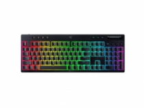 Клавіатура механічна BlackWidow V4 Low-profile HyperSpeed, 104key, Green Switch, USB-A/WL/BT, EN, RGB, чорний RZ03-05270100-R3M1
