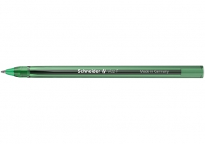 Ручка масляна SCHNEIDER VIZZ F 0,5 мм, пише зеленим S102104