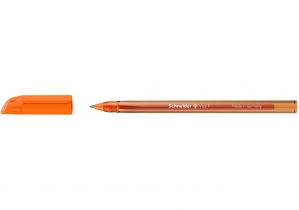 Ручка масляная SCHNEIDER VIZZ F 0,5 мм, пишет оранжевым S102106