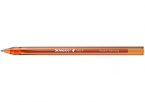 Ручка масляная SCHNEIDER VIZZ F 0,5 мм, пишет оранжевым S102106