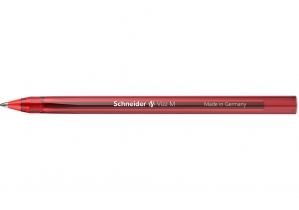 Ручка масляная SCHNEIDER VIZZ M 0,7 мм, пишет красным S102202