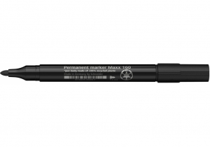 Маркер перманентний SCHNEIDER MAXX 160 1-3 мм, чорний S116001