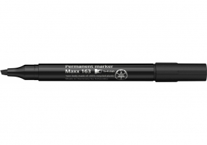 Маркер перманентний SCHNEIDER MAXX 163 1-4 мм, чорний S116301