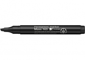 Маркер перманентний SCHNEIDER MAXX 163 1-4 мм, чорний S116301