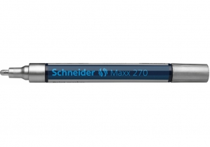 Маркер для декорат. та художніх робір SCHNEIDER MAXX 270 1-3 мм, сріблястий S127054