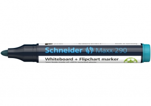 Маркер для досок и флипчартов SCHNEIDER MAXX 290, бирюзовый S129114