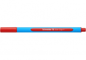 Ручка масляна SCHNEIDER SLIDER EDGE (товщина F-тонка), пише червоним S152002