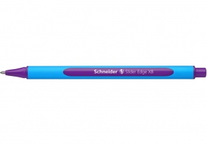 Ручка масляная SCHNEIDER SLIDER EDGE (толщина XB-толстая), пишет фиолетовым SCHNEIDER S152208
